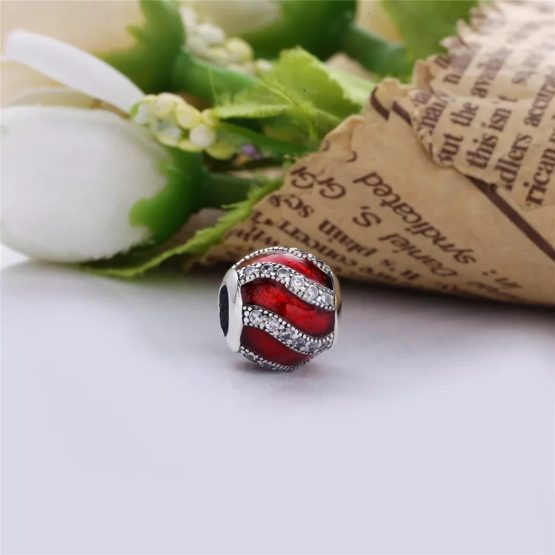 (afbeelding voor) PANDORA Red Adornment Bedel - 791991En07 - Bekijken 2