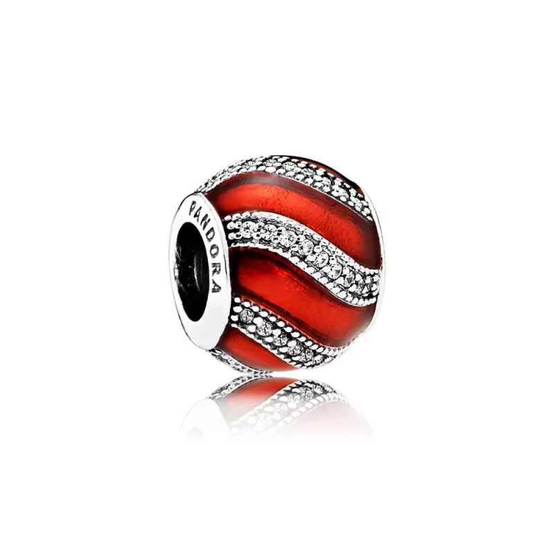 (afbeelding voor) PANDORA Red Adornment Bedel - 791991En07