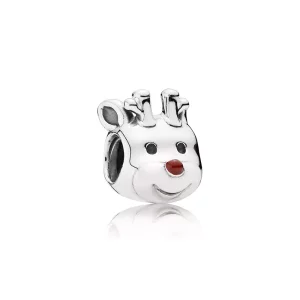 (afbeelding voor) PANDORA Red-Nosed Reindeer Bedel - 791781En39