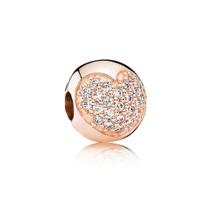 (afbeelding voor) Pandora Rose Hart Clip 781053CZ