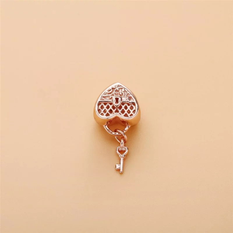 (afbeelding voor) Pandora Rose Love You Lock Bedel 787655 - Bekijken 2