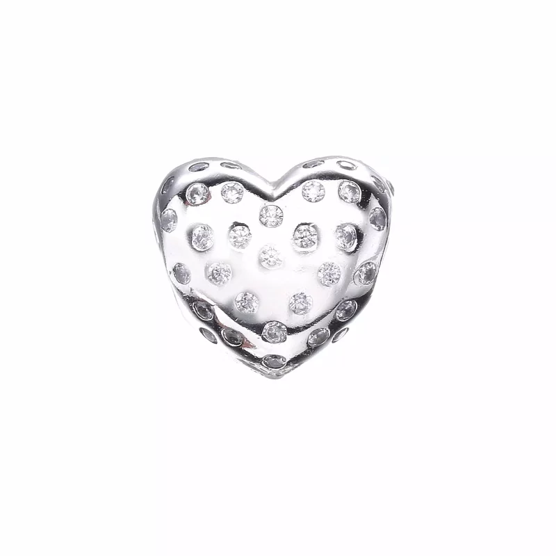 (afbeelding voor) PANDORA Shimmering Heart Bedel - 791241CZ - Bekijken 3