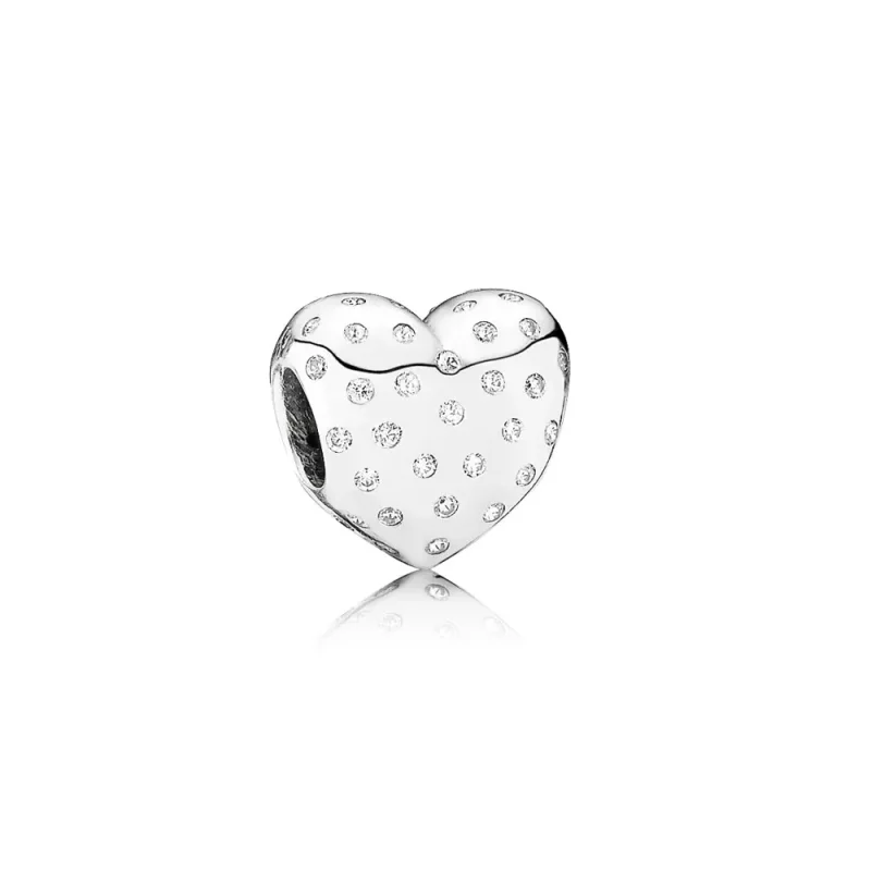 (afbeelding voor) PANDORA Shimmering Heart Bedel - 791241CZ
