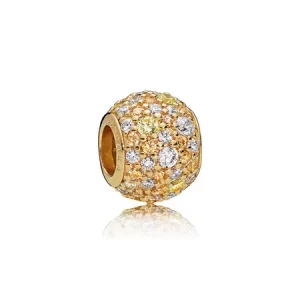 (afbeelding voor) Pandora Shine Golden Mix Pavé Ball Bedel 767052CSY