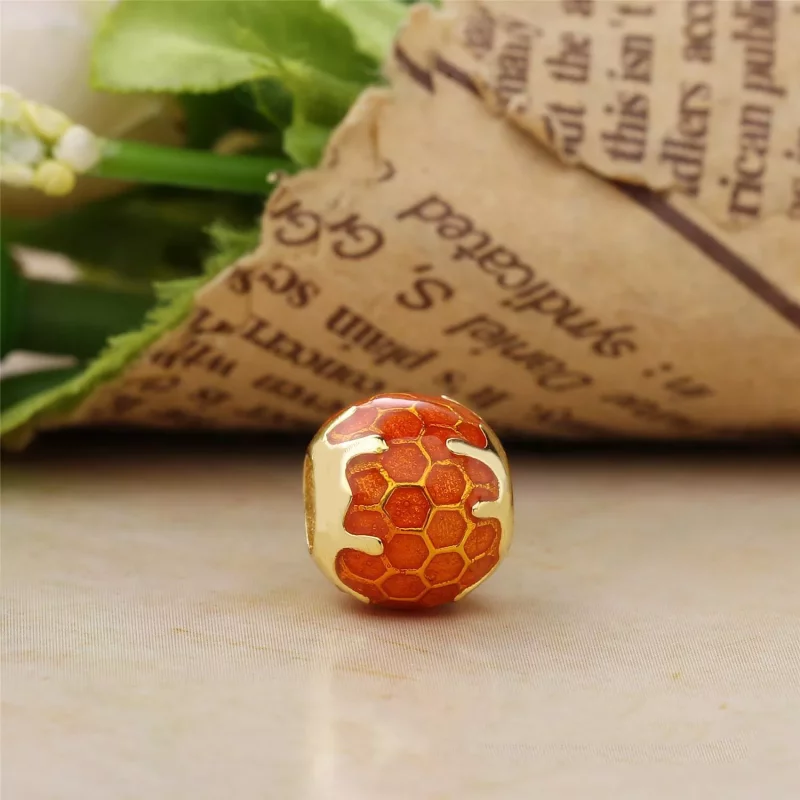 (afbeelding voor) Pandora Shine Gouden Honing Bedel 767120En158 - Bekijken 2