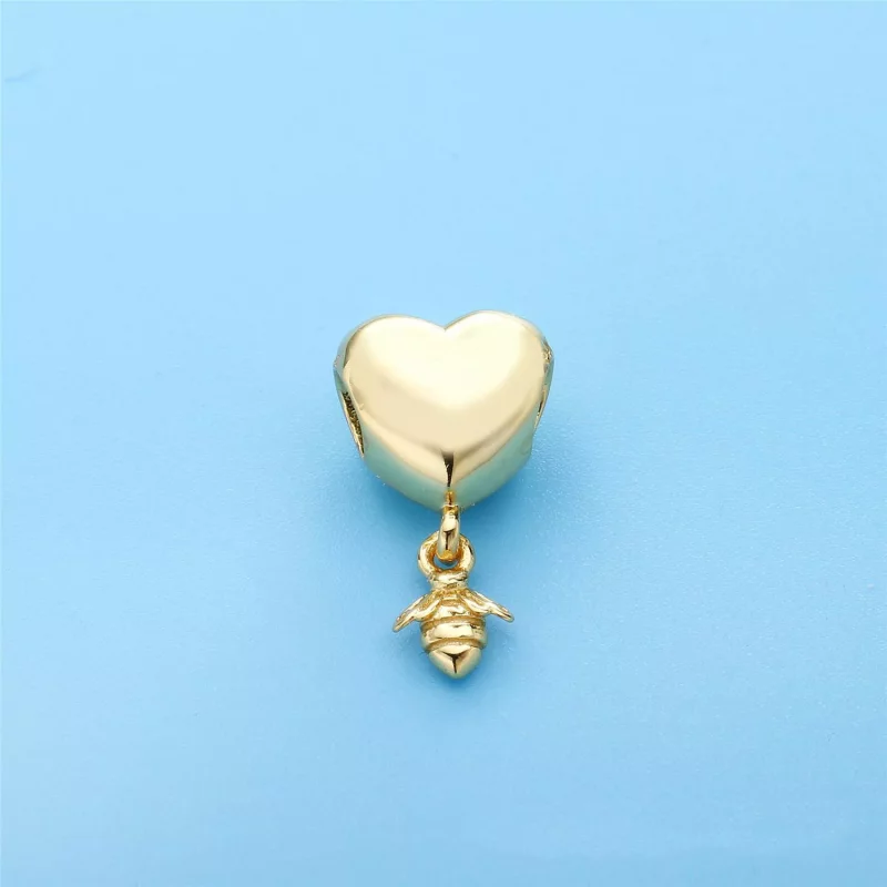 (afbeelding voor) Pandora Shine Heart & Bee Bedel 767022 - Bekijken 2