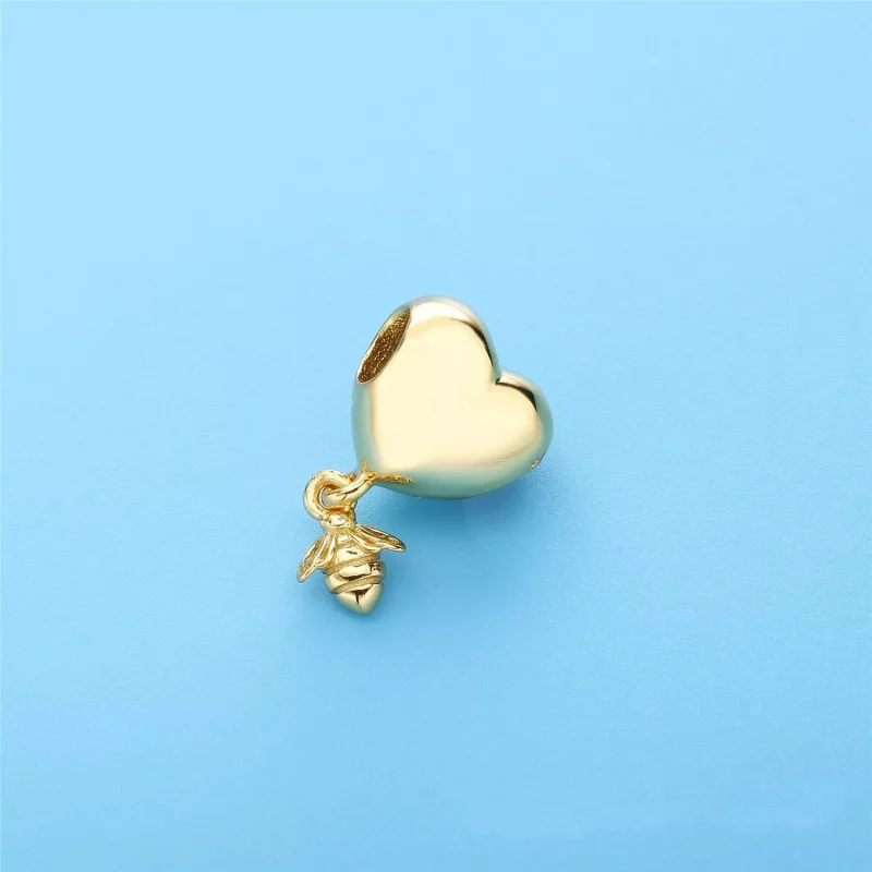 (afbeelding voor) Pandora Shine Heart & Bee Bedel 767022 - Bekijken 3