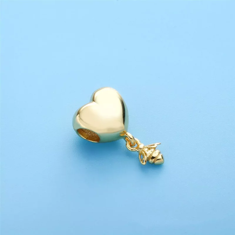 (afbeelding voor) Pandora Shine Heart & Bee Bedel 767022 - Bekijken 4