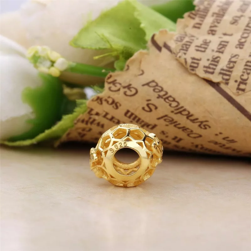 (afbeelding voor) Pandora Shine Honeybee Bedel 767023EN16 - Bekijken 4
