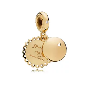 (afbeelding voor) Pandora Shine You Are My Sunshine Bedel 767066EN158