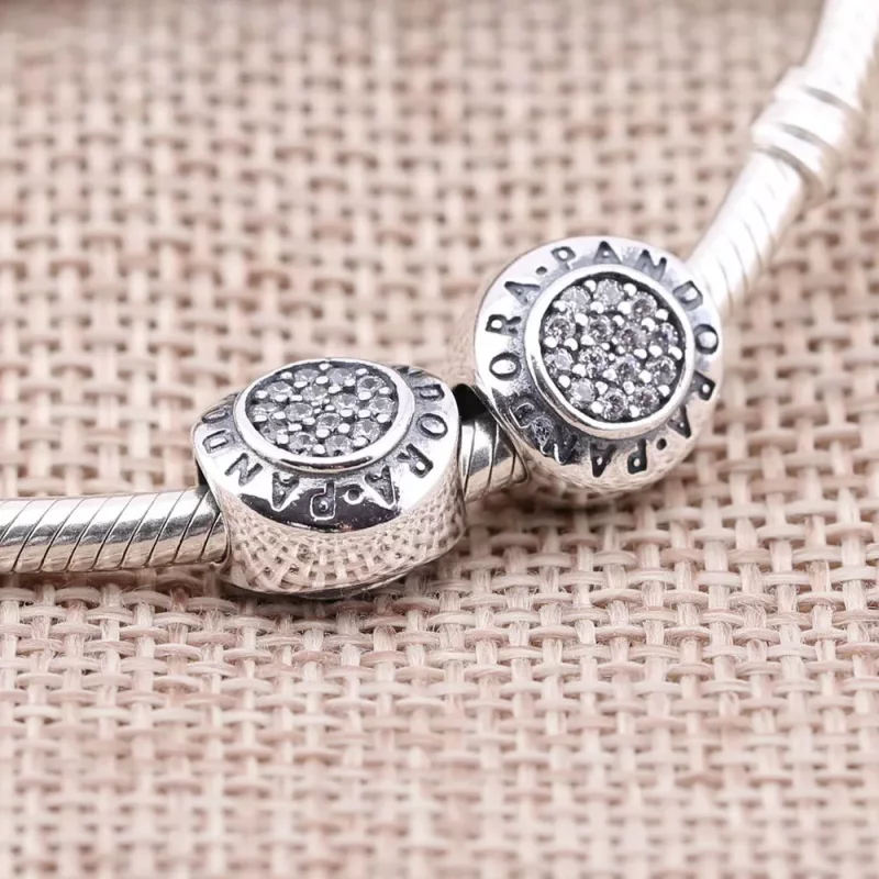 (afbeelding voor) Pandora Silver Bedel With Cubic Zirconia - 791414CZ - Bekijken 2