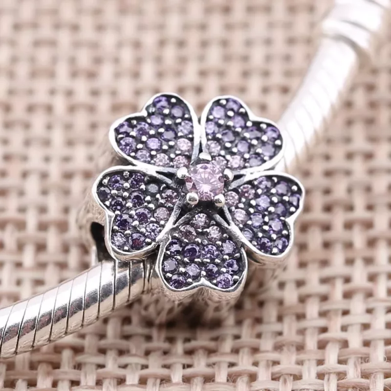 (afbeelding voor) PANDORA Sparkling Apple Blossom Bedel - 791831Nbp - Bekijken 2