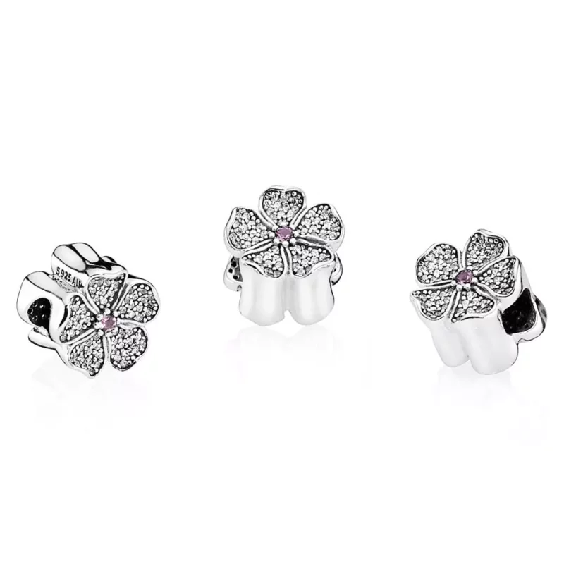 (afbeelding voor) PANDORA Sparkling Apple Blossom Bedel - 791831Nbp - Bekijken 4