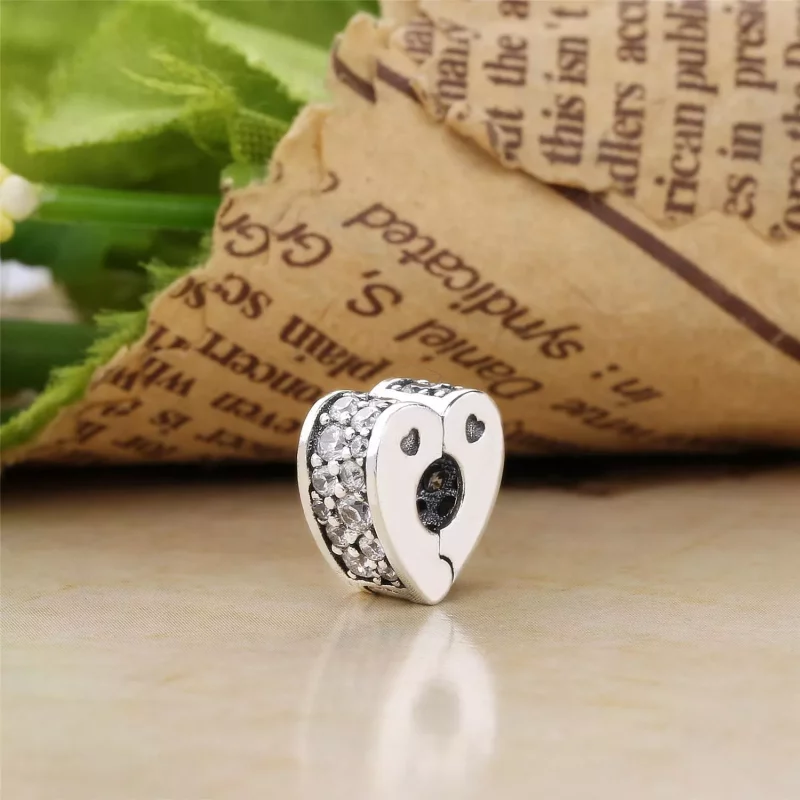 (afbeelding voor) PANDORA Sparkling Arcs Of Love Clip 797020CZ - Bekijken 3