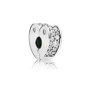 (afbeelding voor) PANDORA Sparkling Arcs Of Love Clip 797020CZ