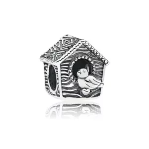(afbeelding voor) PANDORA Spring Bird House Bedel - 797045