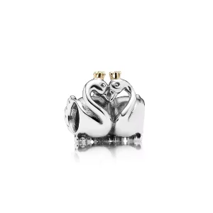 (afbeelding voor) PANDORA Swan Embrace Bedel - 791189