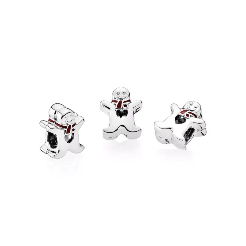(afbeelding voor) PANDORA Sweet Gingerbread Man Bedel - 792002En07 - Bekijken 4