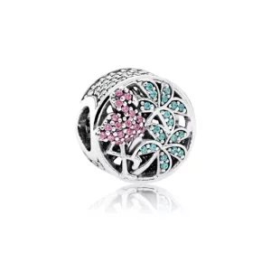 (afbeelding voor) PANDORA Tropical Flamingo Bedel - 792117CZs