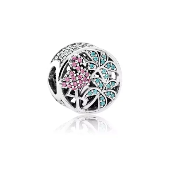 (afbeelding voor) PANDORA Tropical Flamingo Bedel - 792117CZs