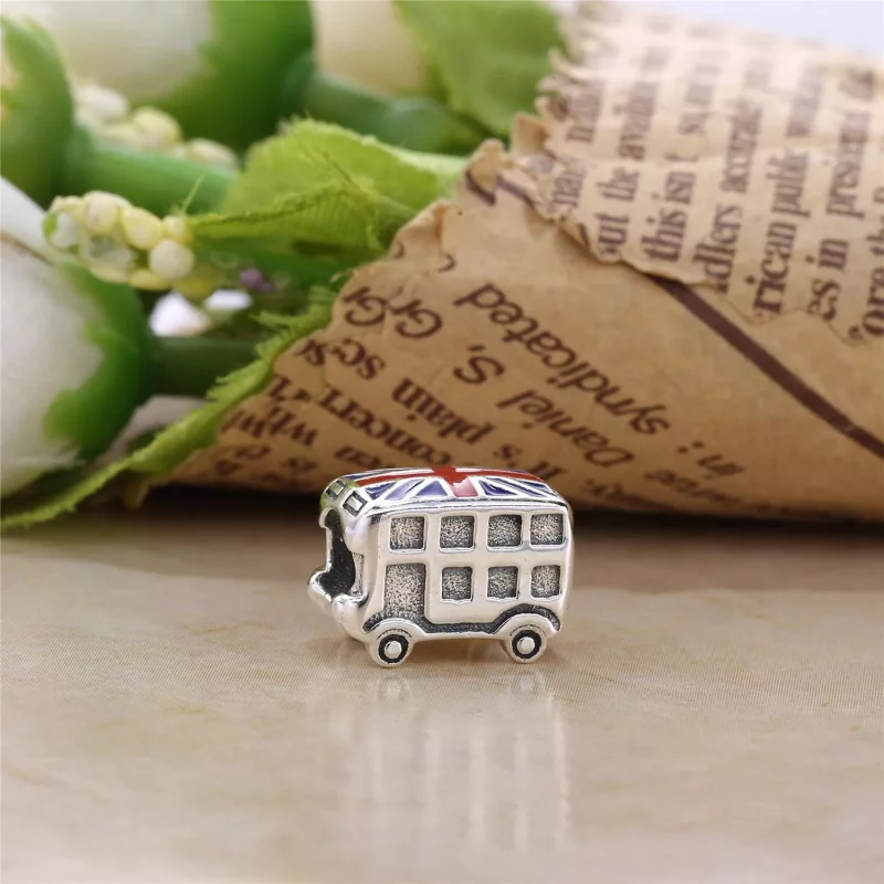 (afbeelding voor) PANDORA Union Jack Bus Bedel - 791049Er - Bekijken 2