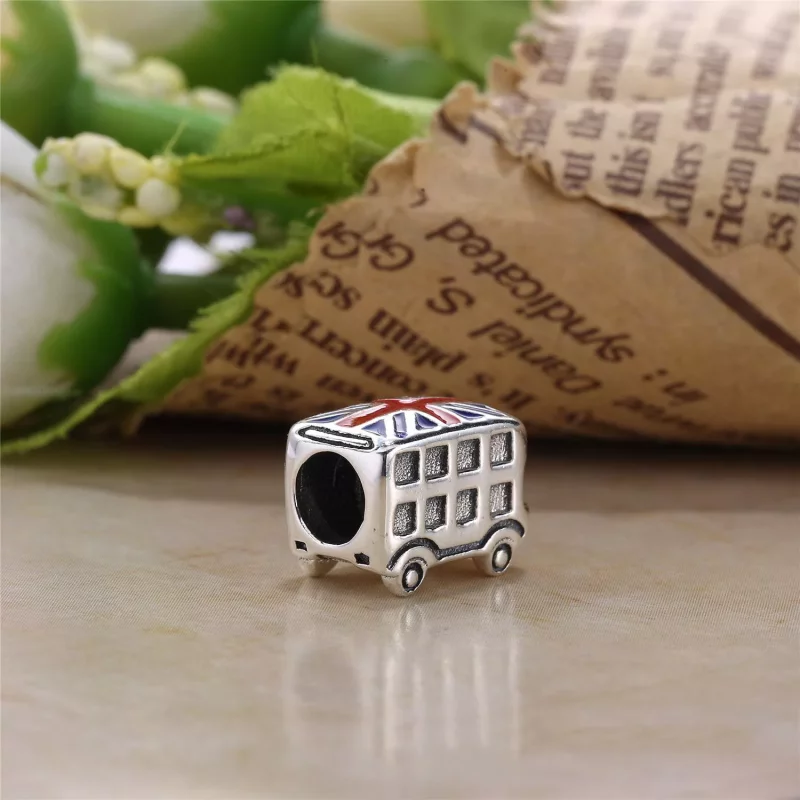 (afbeelding voor) PANDORA Union Jack Bus Bedel - 791049Er - Bekijken 3