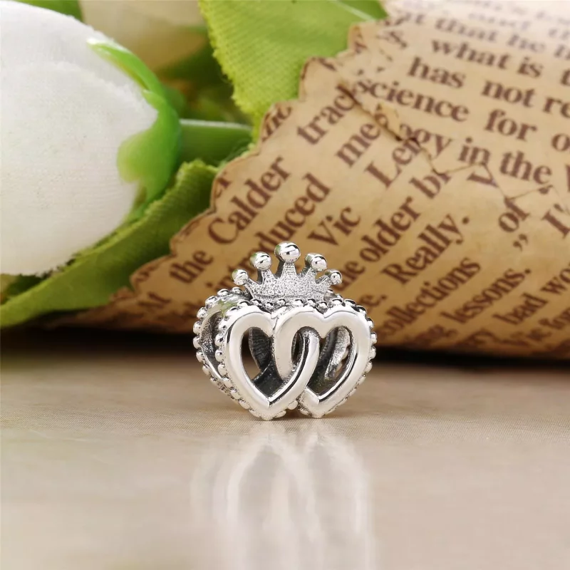 (afbeelding voor) PANDORA United Regal Hearts Bedel 797670 - Bekijken 2