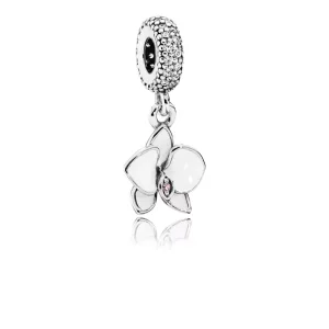 (afbeelding voor) PANDORA Witte Orchidee Hanger 791554EN12