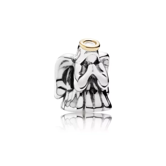 (afbeelding voor) Pandora Zilver En 14K Goud Goddelijke Engel Bedel 791770
