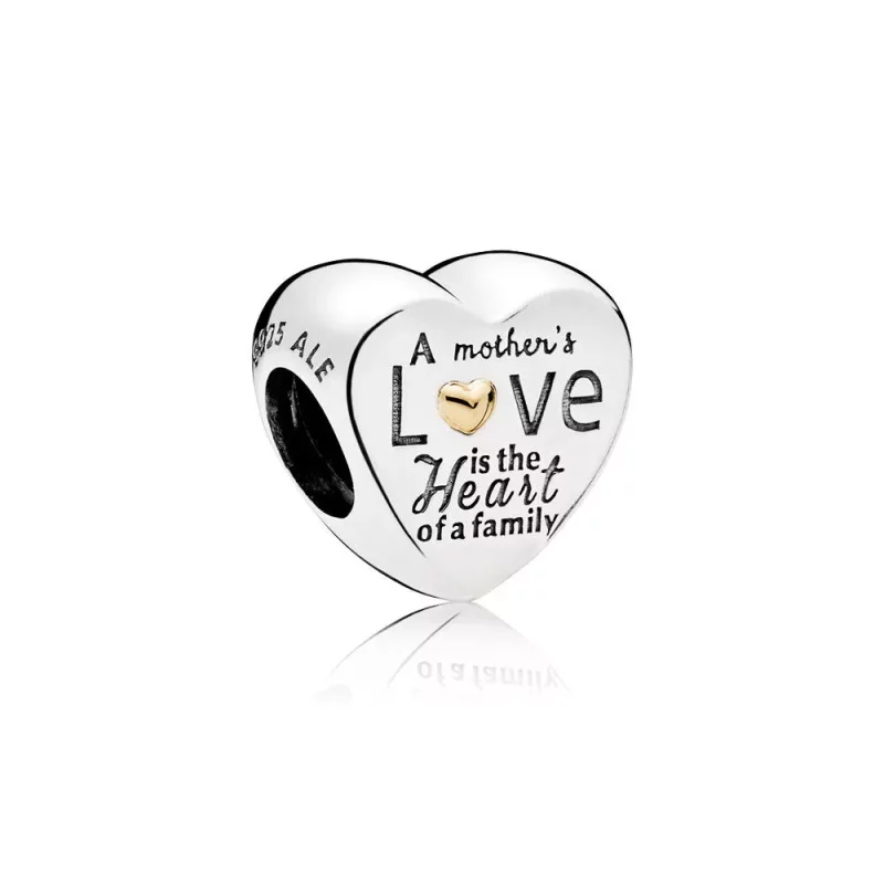 (afbeelding voor) Pandora Zilver En 14K Goud Hart Van De Familie Bedel 796265