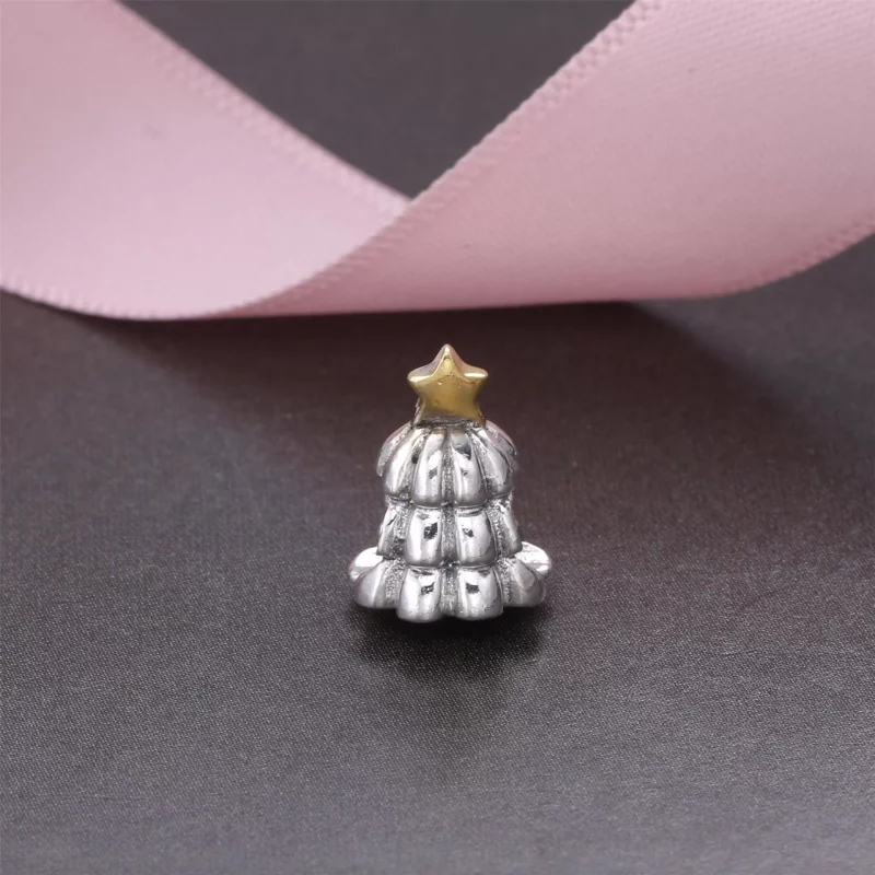 (afbeelding voor) Pandora Zilver En 14K Goud Kerstboom Bedel 790365 - Bekijken 2