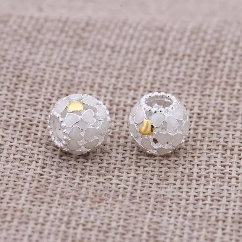 (afbeelding voor) Pandora Zilver En 14K Goud Overvloed Van Liefde Bedel 791283En23 - Bekijken 2