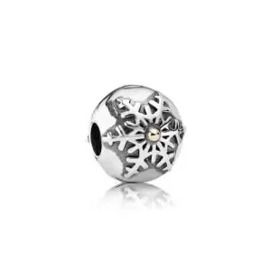 (afbeelding voor) Pandora Zilver En 14K Goud Winter Wonderland Clip 791232