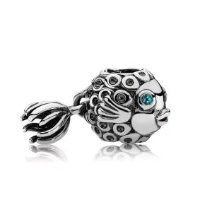Pandora Zilveren Angel Fish Bedel 791108Tpp (afbeelding voor) Pandora Zilveren Angel Fish Bedel 791108Tpp