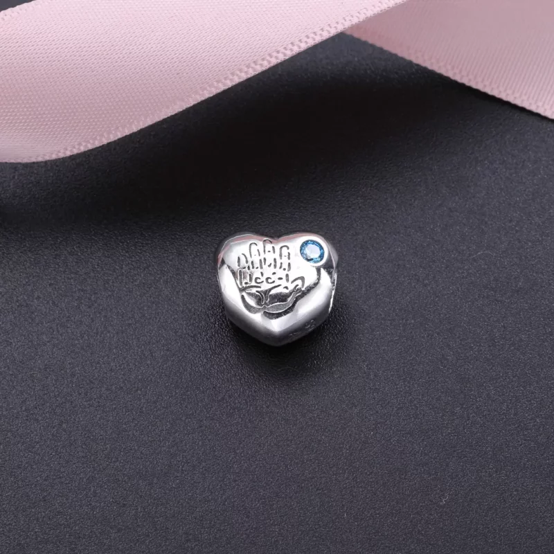 (afbeelding voor) Pandora Zilveren Baby Meisje Bedel 791280PCZ - Bekijken 2