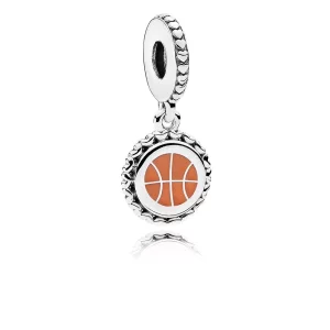 (afbeelding voor) Pandora Zilveren Basketbal Hangende Bedel Eng792018_18