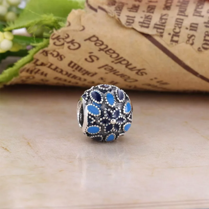 (afbeelding voor) Pandora Zilveren Cathedral Rose Bedel 791374ENMX - Bekijken 4