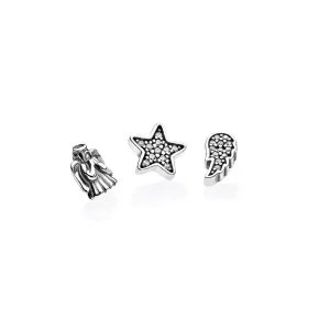 (afbeelding voor) Pandora Zilveren Celestial Petites Medaillonensets Petite Element 792020CZ