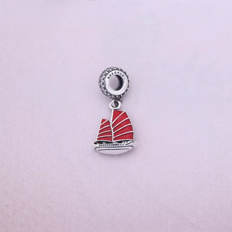 (afbeelding voor) Pandora Zilveren Chinees Schip Hangende Bedel 791908En09 - Bekijken 2