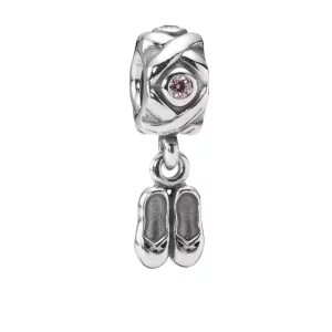 (afbeelding voor) Pandora Zilveren Dancer'S Schoenen Hangende Bedel 790520PCZ
