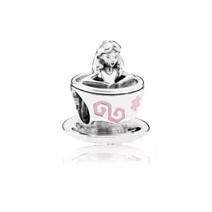 (afbeelding voor) Pandora Zilveren Disney, Alice In Wonderland Theekopje Bedel 792126ENMX