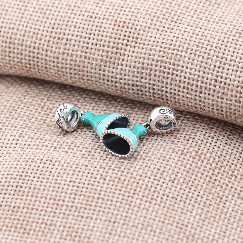 (afbeelding voor) Pandora Zilveren Disney, De Kleding Van De Jasmijn Hangende Bedel 791791ENMX - Bekijken 3