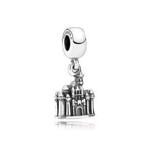 (afbeelding voor) Pandora Zilveren Disney, Disneyland "Doornroosje Kasteel" Hangende Bedel 7501055889982P