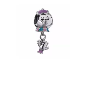 (afbeelding voor) Pandora Zilveren Disney, Mevrouw Potts & Chip Bedel Pj00297-1