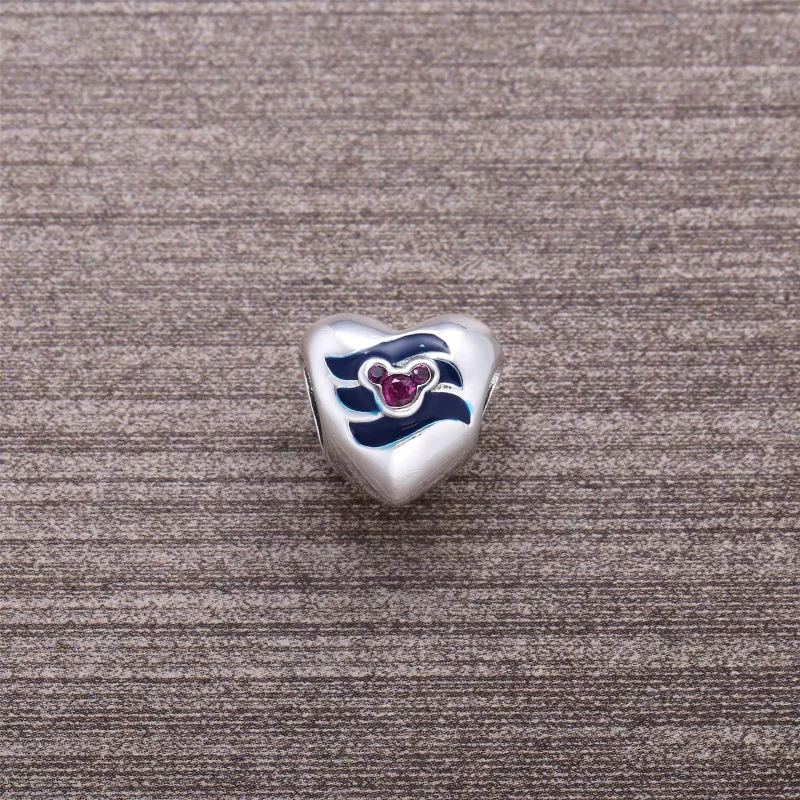 (afbeelding voor) Pandora Zilveren Disney, Mickey Heart Bedel Pd0069-1 - Bekijken 2