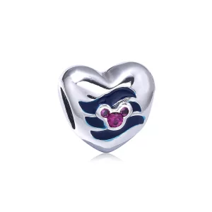 (afbeelding voor) Pandora Zilveren Disney, Mickey Heart Bedel Pd0069-1