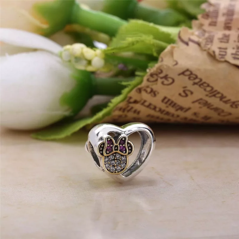 (afbeelding voor) Pandora Zilveren Disney, Mickey & Minnie Bedel Px00295-1 - Bekijken 2