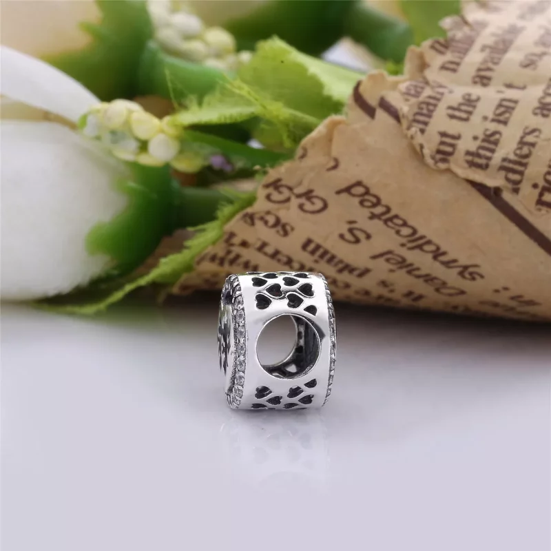 (afbeelding voor) Pandora Zilveren Disney, Mickey & Minnie Liefde Bedel 791957CZ - Bekijken 3