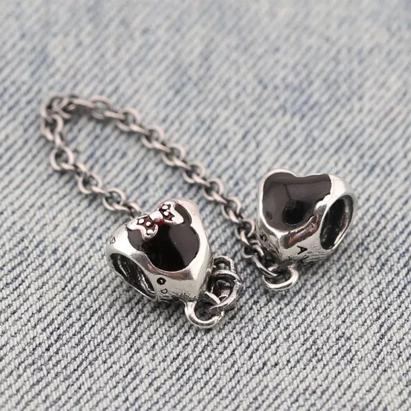 (afbeelding voor) Pandora Zilveren Disney, Mickey & Minnie Mouse Veiligheidsketting 7501055889984P - Bekijken 2