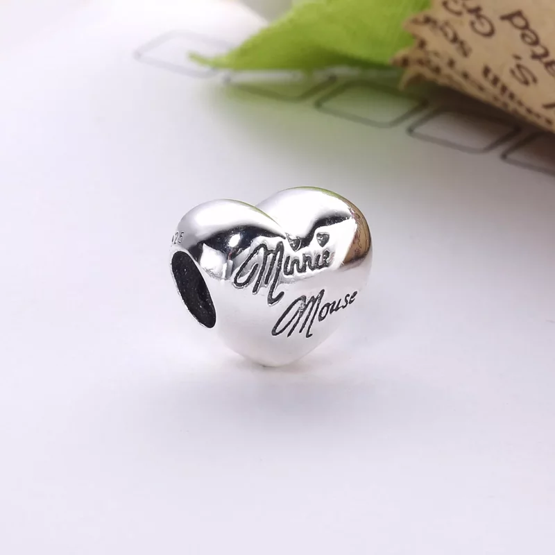 (afbeelding voor) Pandora Zilveren Disney, Mickey Mouse Handtekening Bedel 7501057370325P - Bekijken 3